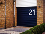 Garagedeur Raambelettering